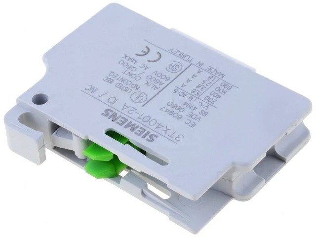 Siemens 3TX4001-2A 1NC AUXILLARY CONTACT-BLOCK. | Siemens | Buy Online