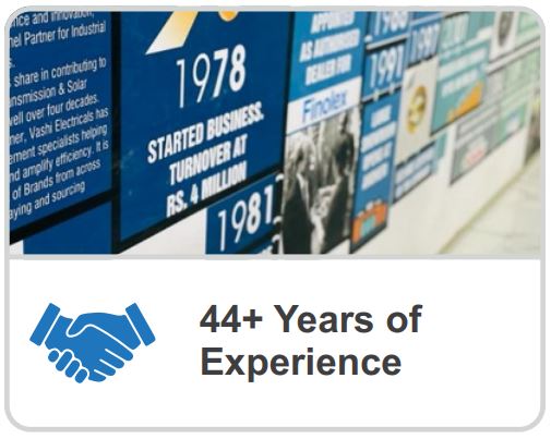 44+ Years of Experience