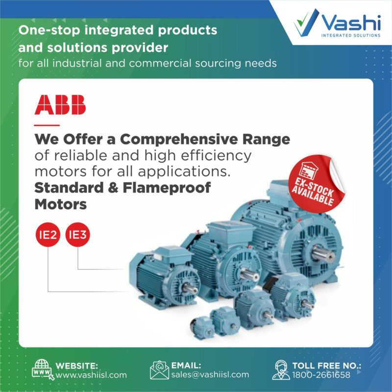 ABB Comprehensive Range of high-efficiency motors-IE1, IE2, IE3
