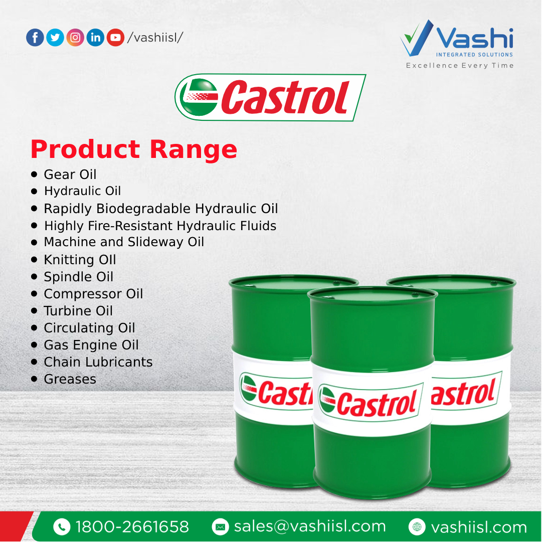 Castrol Industrial Lubricants Authorised Distributor and Dealer Vashi